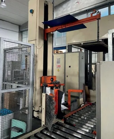 Used Bottling Pallet Wrapper FIS 80/AUTOM - 1989, 45 BPH