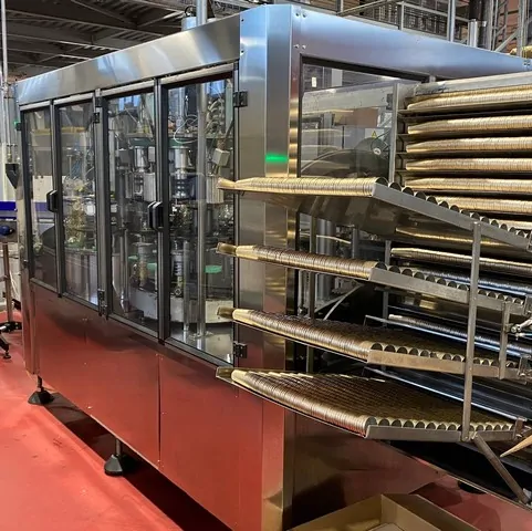 Used Bottling Champagne Capsuling Machine Nortan PRISMA 8-8-8 - 2003, 12,000 BPH