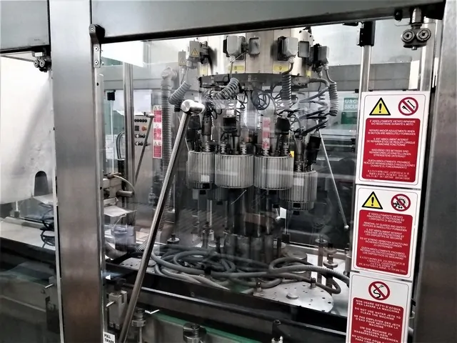 Used Bottling PVC Capsuling Machine Robino & Galandrino - 2007, 16,000 BPH