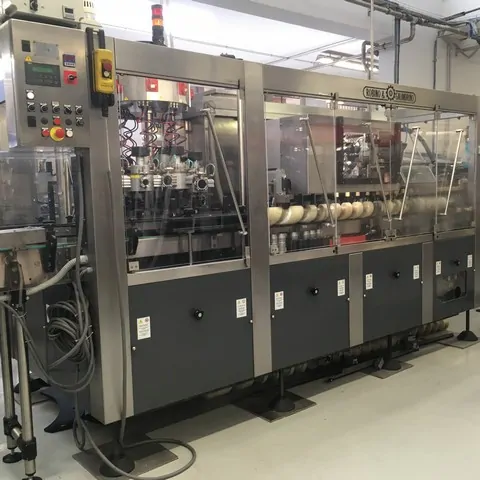 Used Bottling Champagne Capsuling Machine Robino & Galandrino - 2002, 10,000 BPH