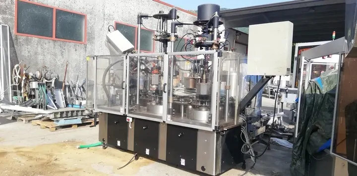Used Bottling PVC Capsuling Machine Robino & Galandrino - 1988, 6,000 BPH