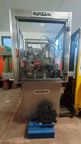 Used Bottling PVC Capsuling Machine Nortan UNICAP 35 - 2000, 3,000 BPH
