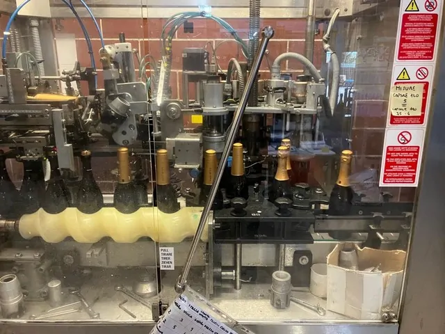 Used Bottling Champagne Capsuling Machine Robino & Galandrino FENIX 2 CO - 2010, 3,000 BPH