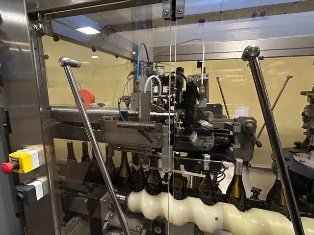 Used Bottling Polylaminate Capsuling Machine Robino & Galandrino - 2006, 6,000 BPH