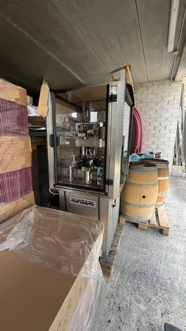 Used Bottling PVC Capsuling Machine Nortan UNICAP 35 - 1998, 3,000 BPH