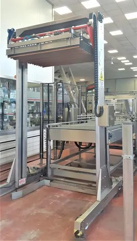 Used Bottling Depalletizer APE BABYDEPAL. - 2014, 6,000 BPH