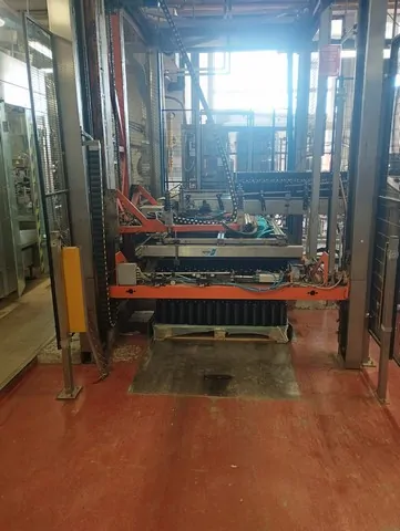 Used Bottling Depalletizer Keber COMBIDEPAL 2000 - 2001, 1 BPH
