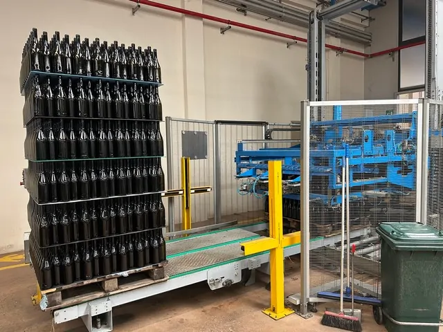 Used Bottling Depalletizer Mas Pack Tato Sweep 20 - 2013, 1,000 BPH