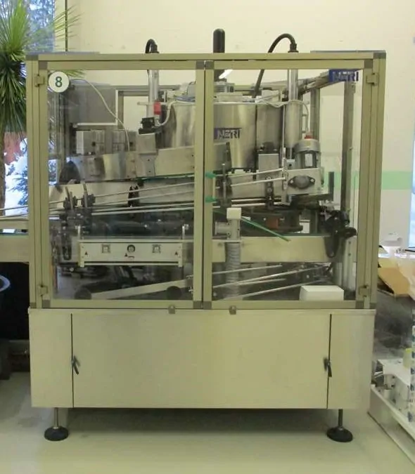Used Bottling Self-Adhesive Labeler Neri - 2006, 5,000 BPH