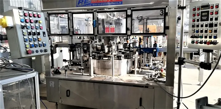 Used Bottling Self-Adhesive Labeler P.E. - 2008, 9,000 BPH