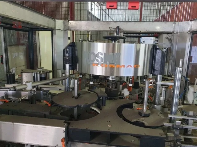 Used Bottling Self-Adhesive Labeler Kosme - 2000, 6,000 BPH