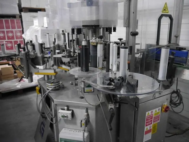 Used Bottling Self-Adhesive Labeler Cavagnino & Gatti - 2008, 5,000 BPH