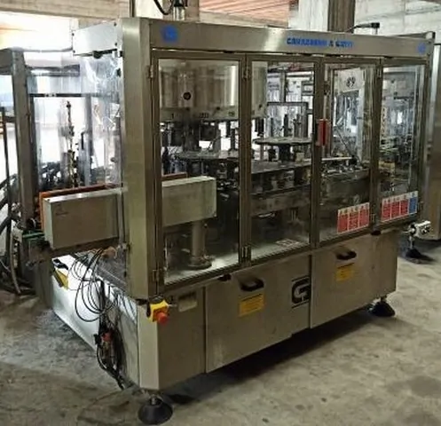 Used Bottling Self-Adhesive Labeler Cavagnino & Gatti - 2014, 11,000 BPH