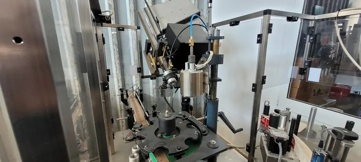 Used Bottling Self-Adhesive Labeler Cavagnino & Gatti - 1990, 3,000 BPH