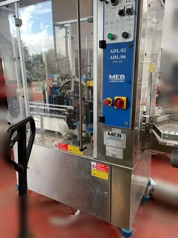 Used Bottling Self-Adhesive Labeler MEB - 2001, 1,000 BPH
