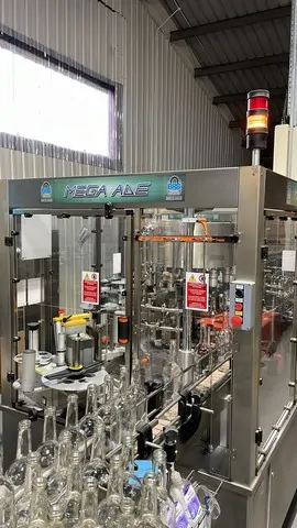Used Bottling Self-Adhesive Labeler BRB MAGE ADE 633 – CCW - 2009, 4,200 BPH