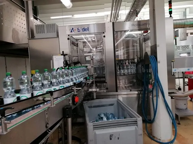 Used Bottling Roll-Fed Labeler Sidel Alfa Rollquattro - 2007, 36,000 BPH