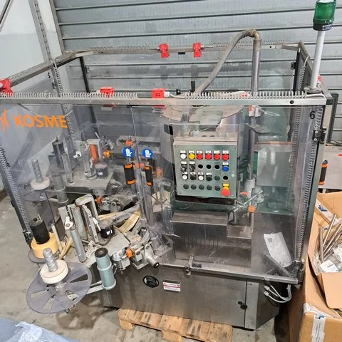 Used Bottling Self-Adhesive Labeler Kosme labeller - 1992, 6,000 BPH