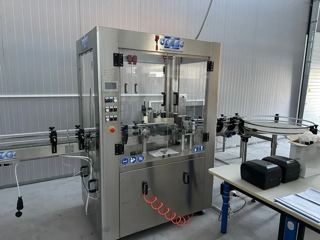 Used Bottling Self-Adhesive Labeler CIMEC E.L.A. 1S - 2022, 1,200 BPH