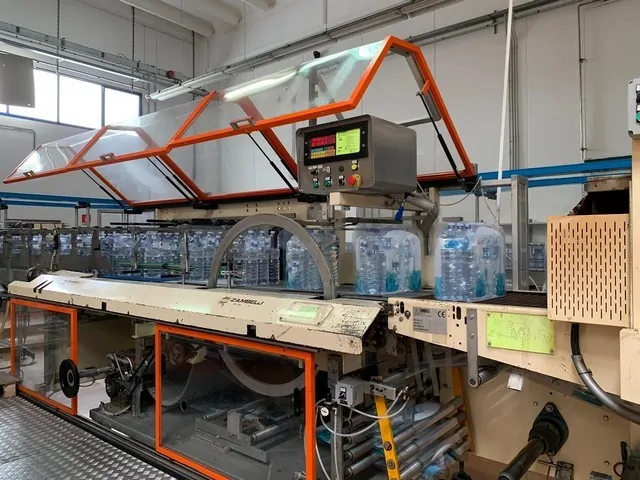 Used Bottling Shrink Wrapper Zambelli - 2000, 3,000 BPH