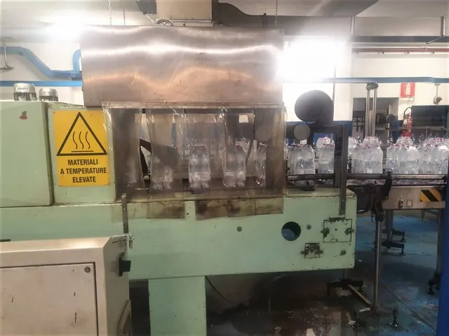 Used Bottling Shrink Wrapper Dimac starfilm hs - 1992, 3,000 BPH