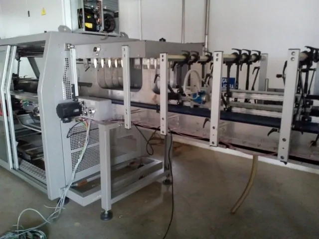 Used Bottling Shrink Wrapper SMI sk 450 f - 2009, 45 BPH