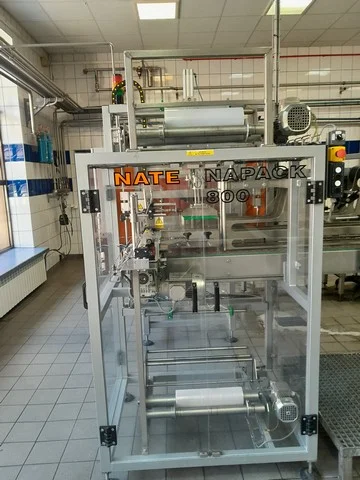 Used Bottling Shrink Wrapper NATE NAPACK 800 - 2014, 600 PPM