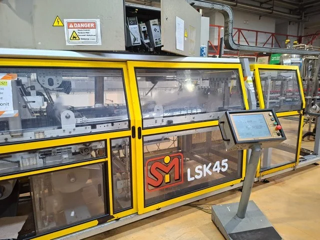 Used Bottling Shrink Wrapper SMI LSK 45 - 2002, 45 PPM