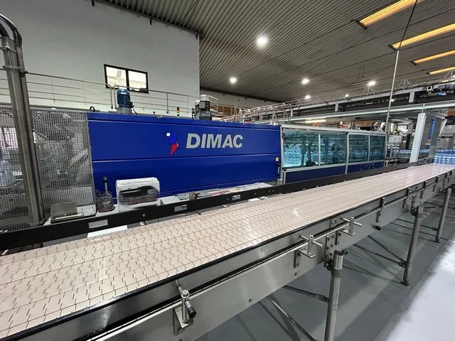 Used Bottling Shrink Wrapper DIMAC BLUE STAR F BIG - 2009, 70 PPM
