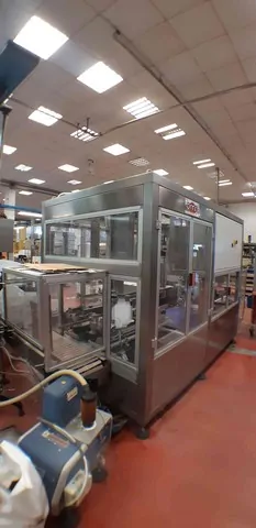 Used Bottling Case Erector OMA ac 1000 hm - 2016, 2,000 BPH