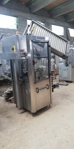 Used Bottling Wirehooder Nortan Minerva 108 - 2007, 2,800 BPH