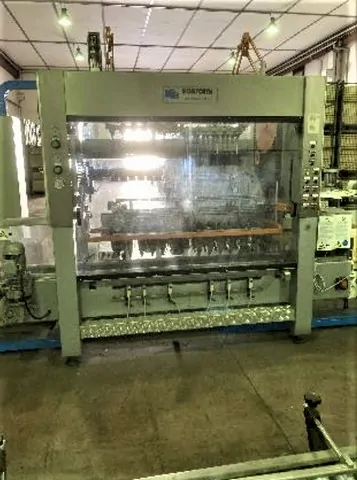 Used Bottling Case Packer Bortolin Kemo i am/3t b.i. - 1997, 6,000 BPH