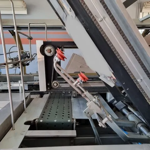 Used Bottling Wrap-Around Case Packer Baumer - 1997, 35 BPH