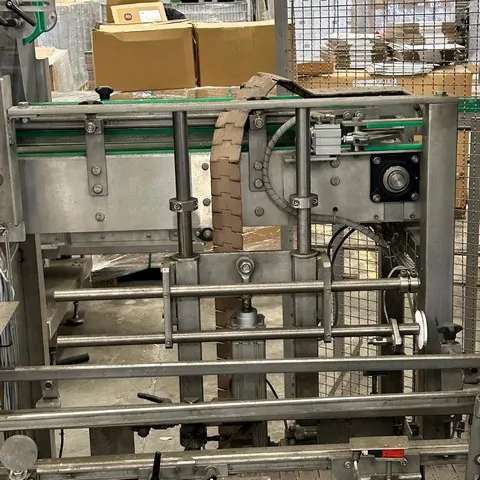 Used Bottling Case Packer Rico 126 - 2008, 1,000 BPH