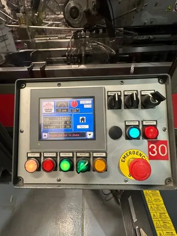 Used Bottling Wrap-Around Case Packer Baumer WA FLEX 534/90° - 2010, 20 BPH