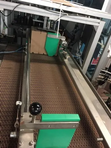 Used Bottling Case Packer Mondo & Scaglione - 2008, 2,000 BPH