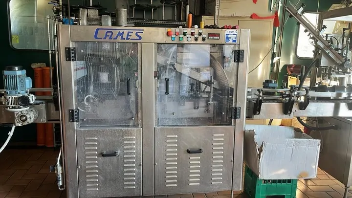 Used Bottling Washer-Dryer Cames WDT-1 - 2010, 1,500 BPH