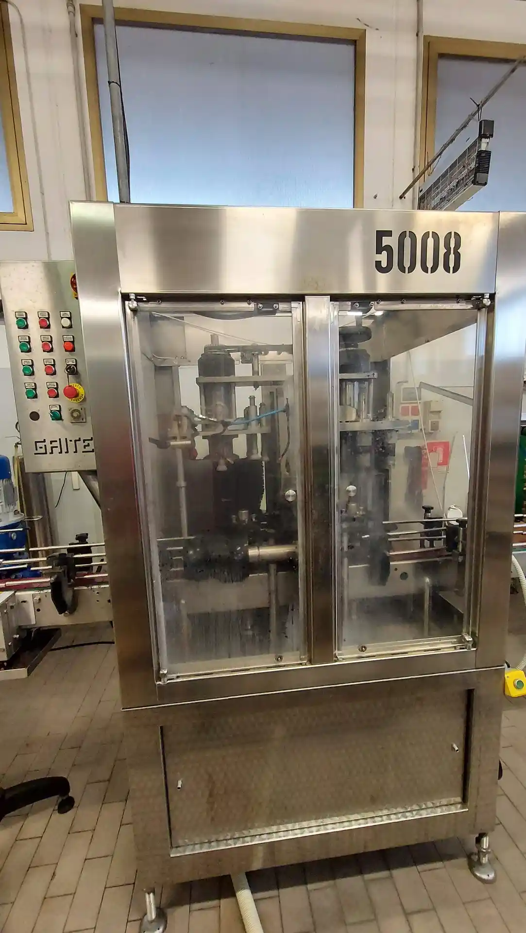 Used Bottling Washer-Dryer GAI 5003 - 2002, 3,200 BPH