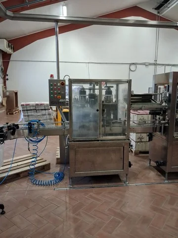 Used Bottling Washer-Dryer GAI 5008 - 2001, 4,000 BPH