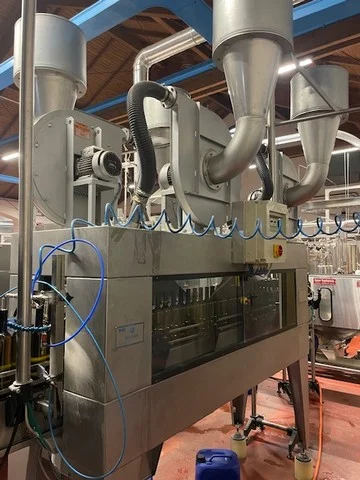 Used Bottling Washer-Dryer Padovan SOOF. 4000B/h 4 VENT. - 2000, 4,000 BPH