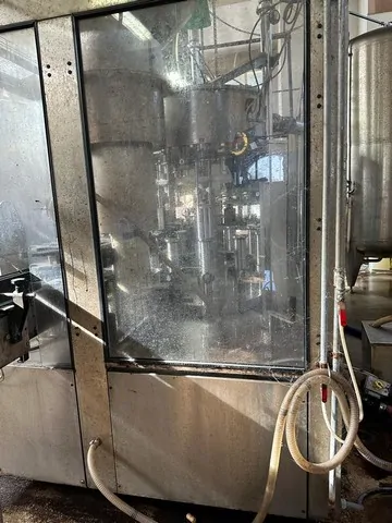 Used Bottling Can Line Bertolaso OLIMPIA 12/12/1 - 2003, 2,000 BPH