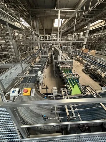 Used Bottling Depalletizer KHS - 2015, 34,000 BPH