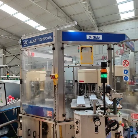 Used Bottling Glass Line Sidel SWEEP-OFF-B - 2005, 46,000 BPH