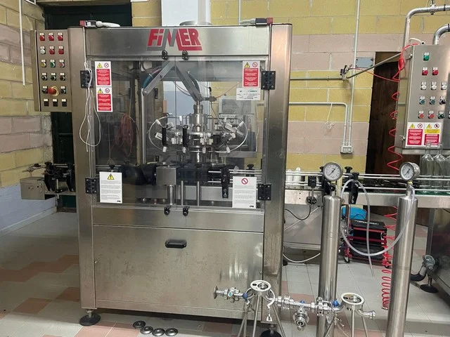 Used Bottling Glass Line Fimer BOTTLING LINE - 1,200 BPH