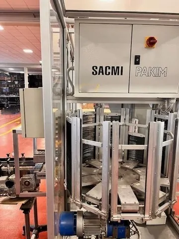 Used Bottling Case Erector Sacmi - 2012, 1,200 BPH