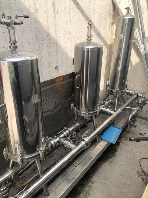 Used Bottling Wine Microfiltration Unit Unknown Microfiltration implant - 1995, 8,000 BPH