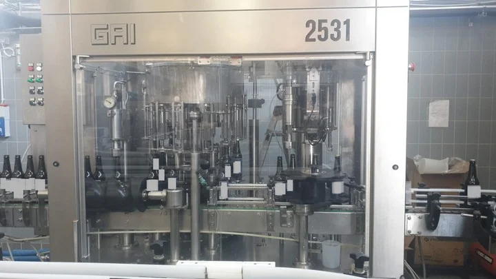 Used Bottling Equipment GAI 2531 - 2014, 3,000 BPH