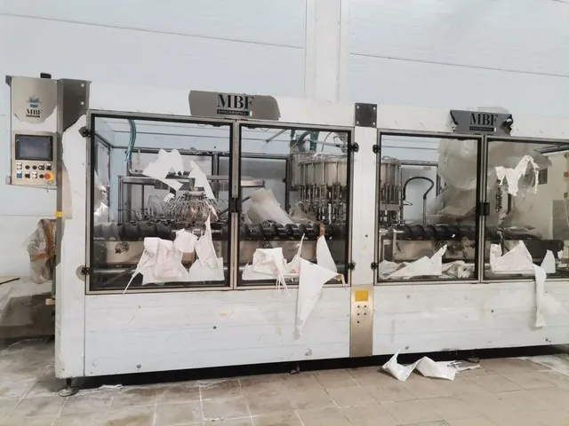 Used Bottling Filling Monoblock MBF - 2010, 4,500 BPH