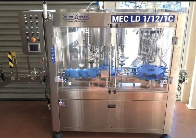 Used Bottling Gravity Filling Monoblock Eurostar 1.12.1C - 2019, 1,800 BPH