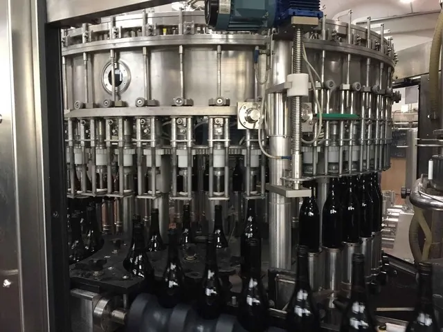 Used Bottling High Vacuum Filling Monoblock MBF - 2001, 10,000 BPH